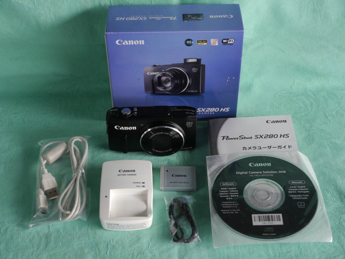 美品 CANON Powershot SX600HS ブラック中古 動作未確認 Canon