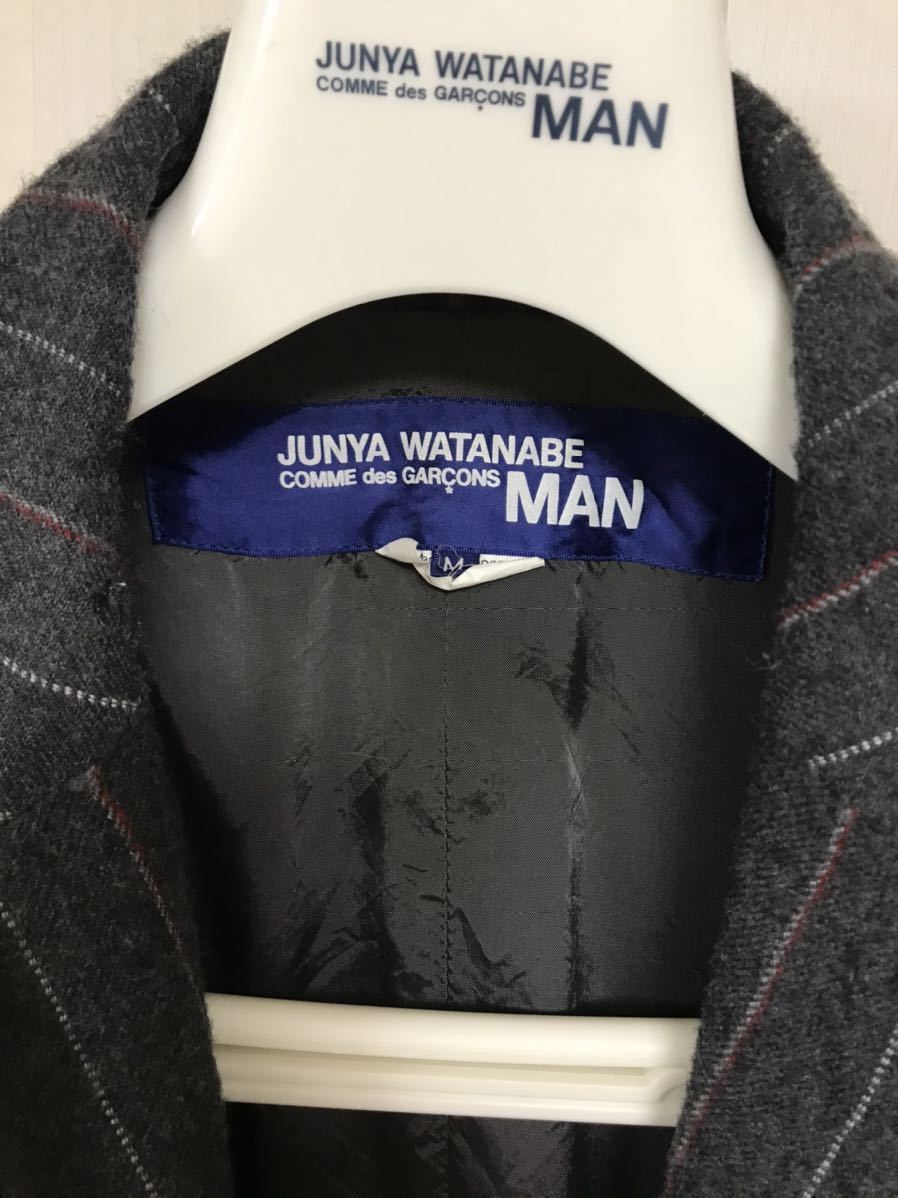 ジュンヤワタナベ マン 13aw ウール縮絨 パッチワーク コート JUNYA ...