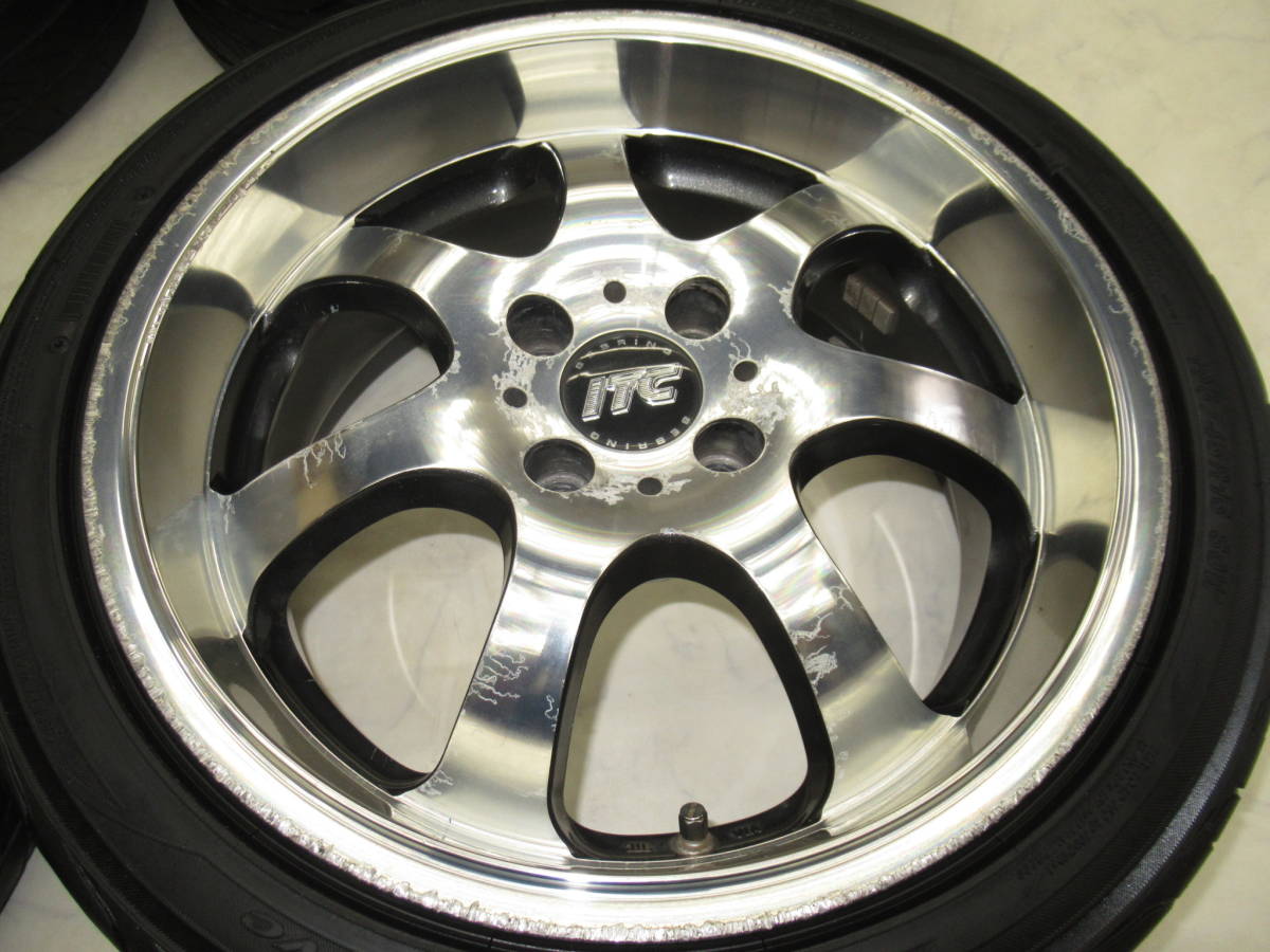 人気のカップホイール Rays Sebring セブリング Itc Sport 7j 16 Off 38 Pcd100 4h 195 45r16 タイヤ付4本 タイヤ変えて車高短軽にも の落札情報詳細 ヤフオク落札価格情報 オークフリー スマートフォン版