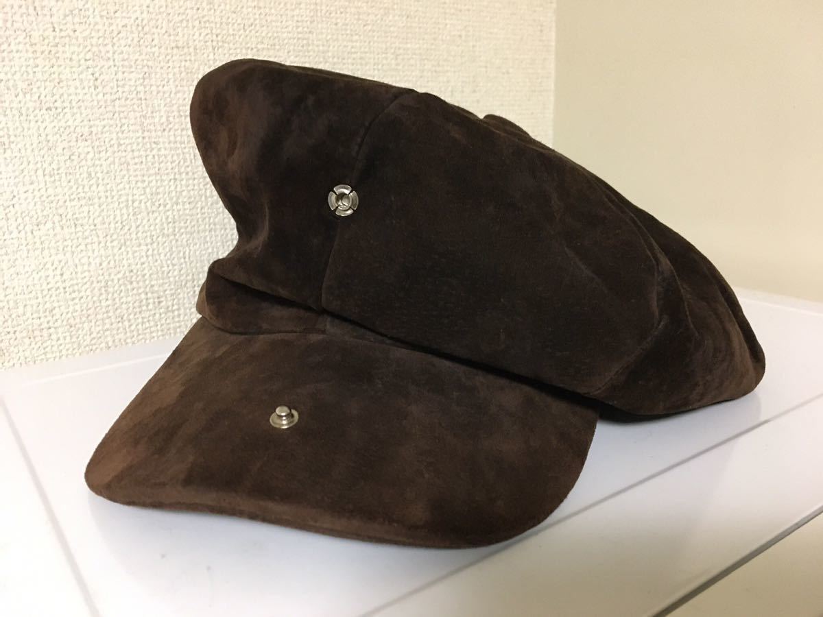 NEW YORK HAT USA製 ビッグアップル キャスケット 古着（NEW