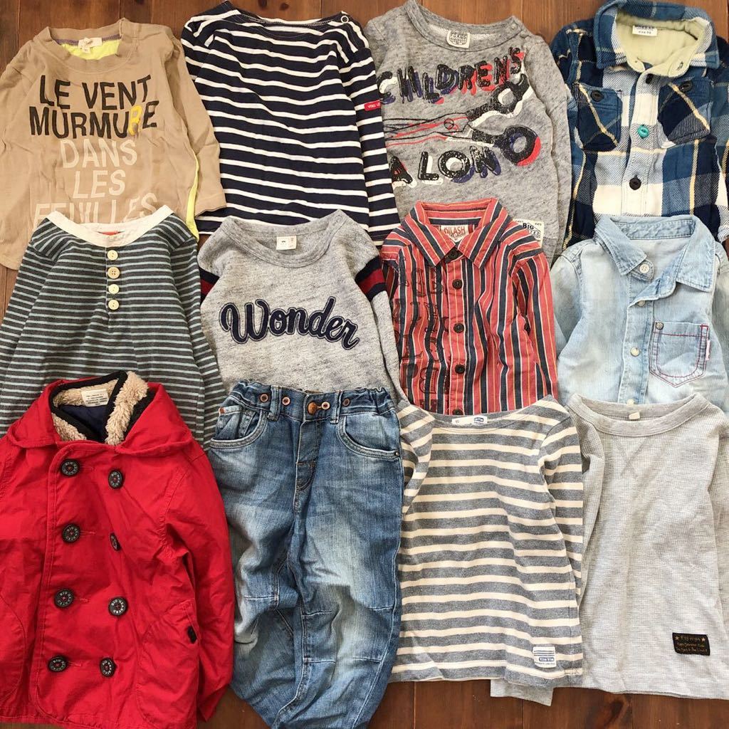 90cm95cm男の子服まとめ売りネルシャツコートアウターワッフルロンt長袖シャツデニムパンツh Mエフオーキッズdilash Breezeアメカジ子供 服 の落札情報詳細 ヤフオク落札価格情報 オークフリー スマートフォン版