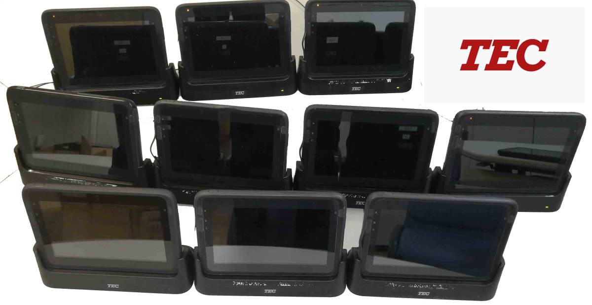 東芝テック　TEC  TBL-200-01-R   タブレット端末　7台セット 東芝テックTEC TBL-200-01-R タブレット端末7台セット