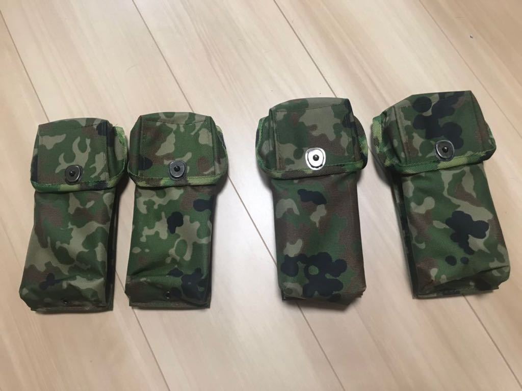 新品】陸上自衛隊 マガジンポーチ 官同品？弾納 陸自迷彩 自衛隊の落札 