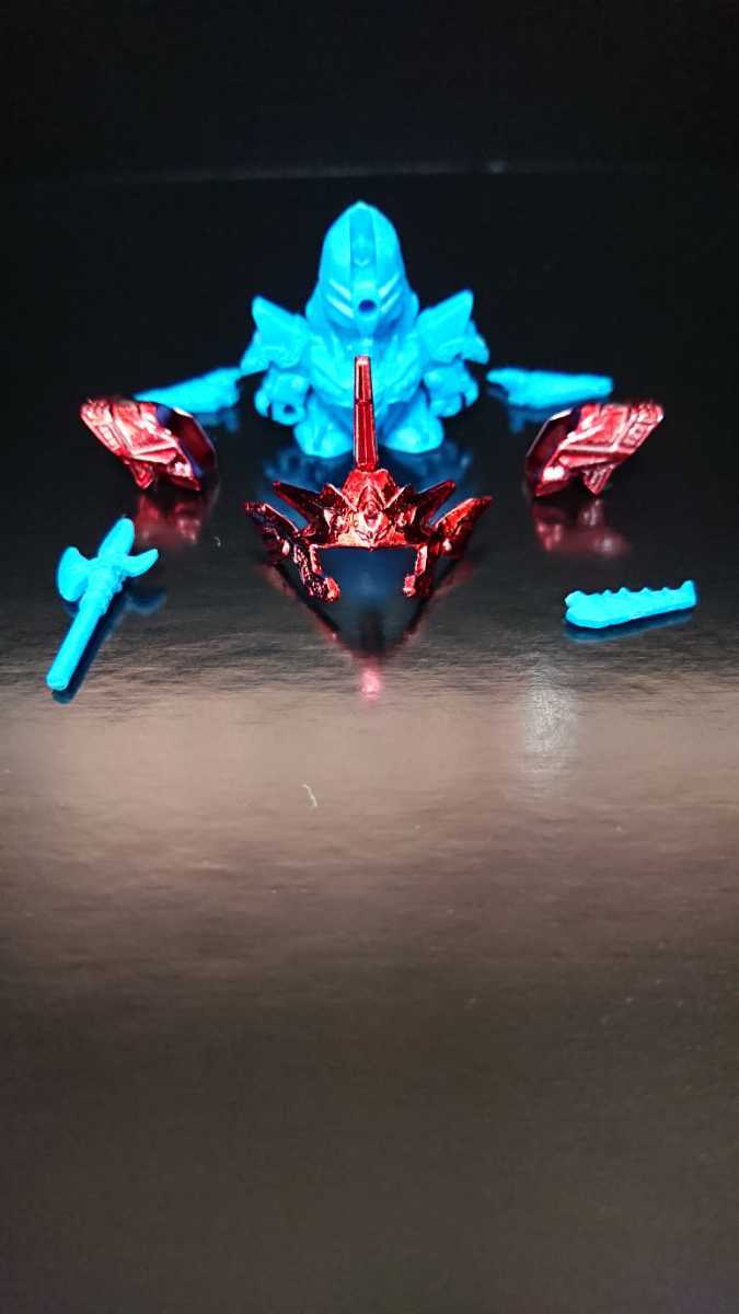 ガン消し 聖龍機マルスドラグーン 赤メッキ 欠品無し☆の落札情報詳細