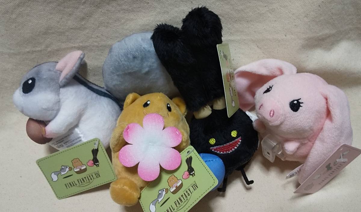 新品 ナッツイーター スプリガン ジャイアントビーバー ポークシー ファイナルファンタジーxiv ミニオンくっつきマスコット ぬいぐるみ の落札情報詳細 ヤフオク落札価格情報 オークフリー スマートフォン版