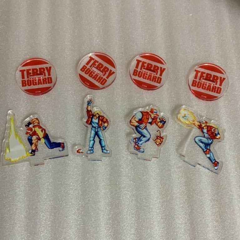 新品】SNK KOF ミニアクリルスタンド テリー ボガード キングオブ