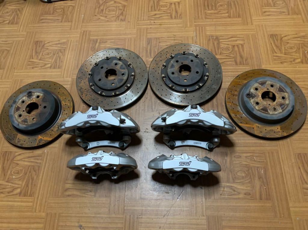 s206 純正 brembo キャリパー 6pod 4pod ローター セット ブラケット