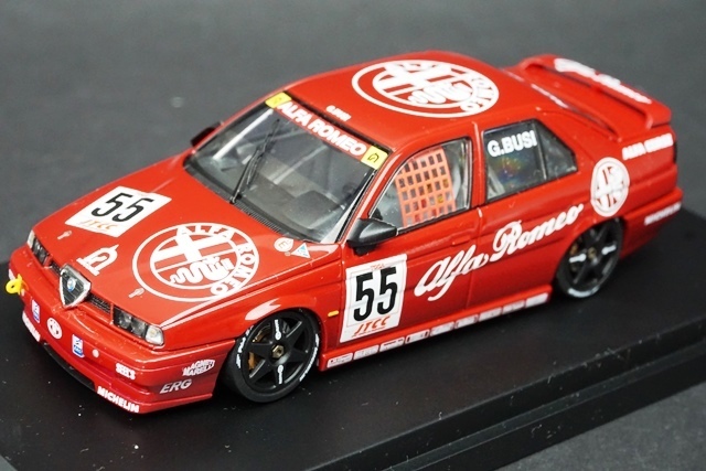 hpi・racing 1/43 Alfa Romeo アルファロメオ 155 TS シルバーストーン