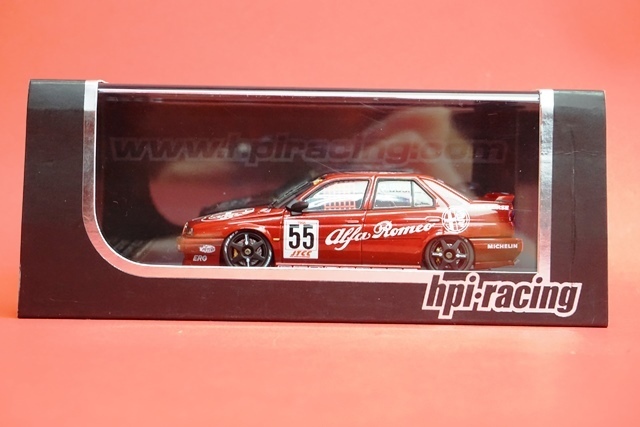 hpi・racing 1/43 Alfa Romeo アルファロメオ 155 TS シルバーストーン