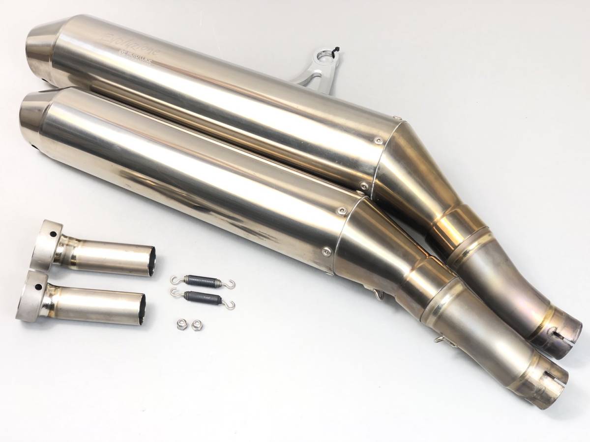 モトコルセチタニウムスリップオンサイレンサー DUCATI M796 外し
