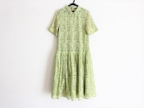 セルフォード Celford サイズ36 S ライトグリーン レディース 半袖 ロング レース ペイズリー柄 美品 ワンピース の落札情報詳細 ヤフオク落札価格情報 オークフリー スマートフォン版