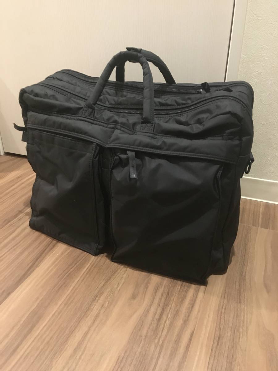 3WAY OVERNIGHTER BLACK BEAUTY HEADPORTER オーバーナイター ブラック 