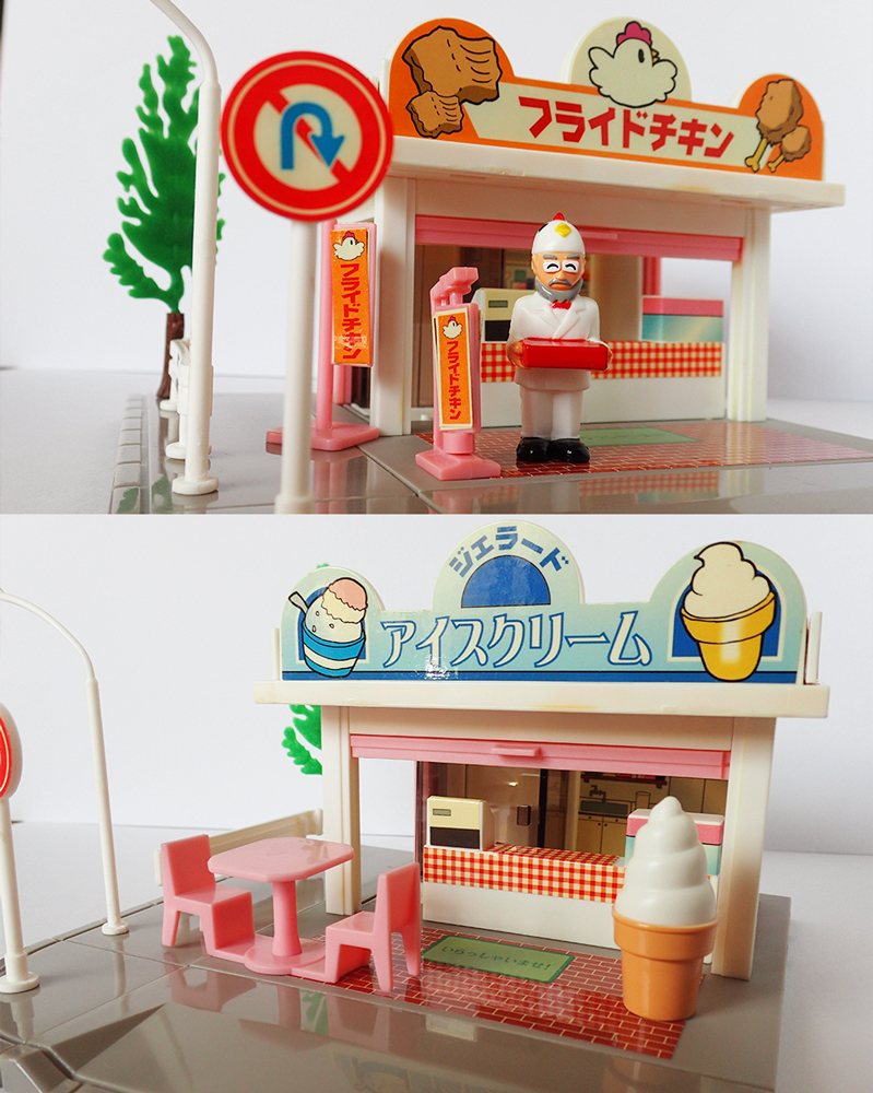 トミカタウン 変身ショップ たべものやさん / おもちゃ大陸