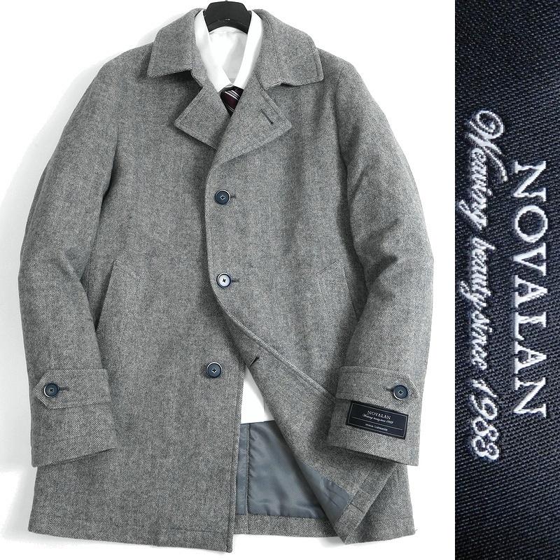 新品】□Mitsumine ミツミネ NOVALAN社製生地 上質メルトンウール