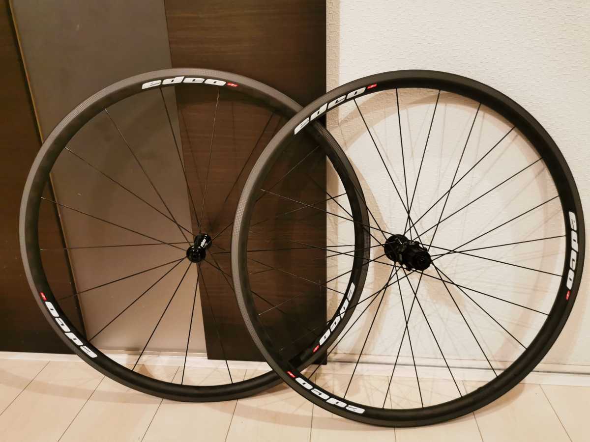 edco エドコ カーボンチューブラーホイール※付属品追加