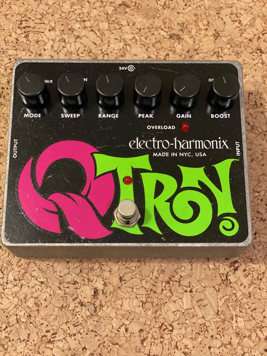 ElectroHarmonix QTron John Mayer ジョンメイヤー Envelope Filter with Effects Loop Booty Collins