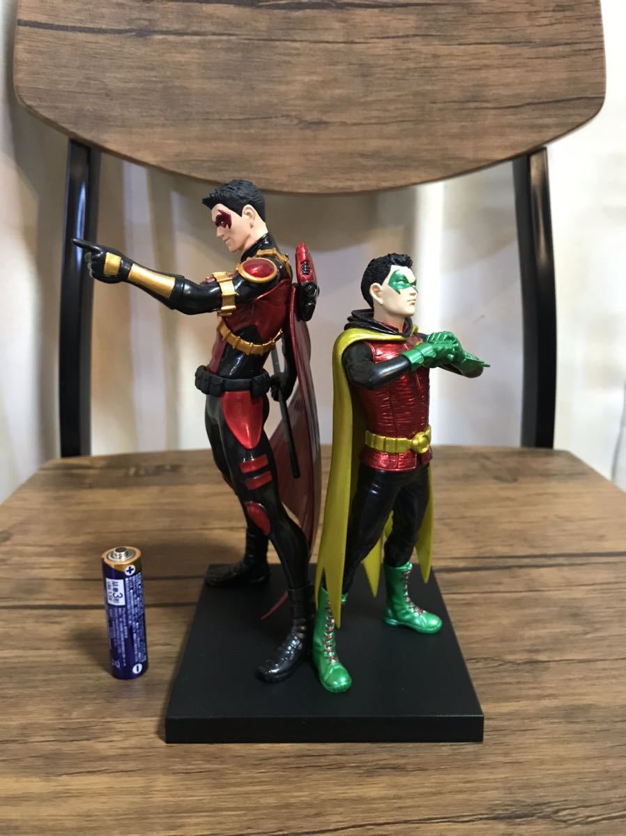 コトブキヤ Kotobukiya Artfx Dcユニバース バットマン ダミアンロビン レッドロビン ロビン 1 10 Pvc 2体 の落札情報詳細 ヤフオク落札価格情報 オークフリー スマートフォン版