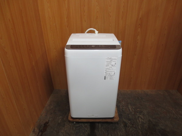 保証付き自動洗濯機 Panasonic 5.0 Big wave wash - 生活家電 2020年製 5kg