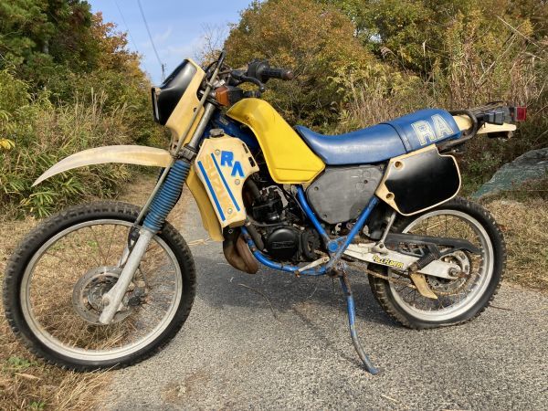 ☆スズキ RA125実働 極上車 2stオフロードバイク オフ車☆ SUZUKI RA125 |