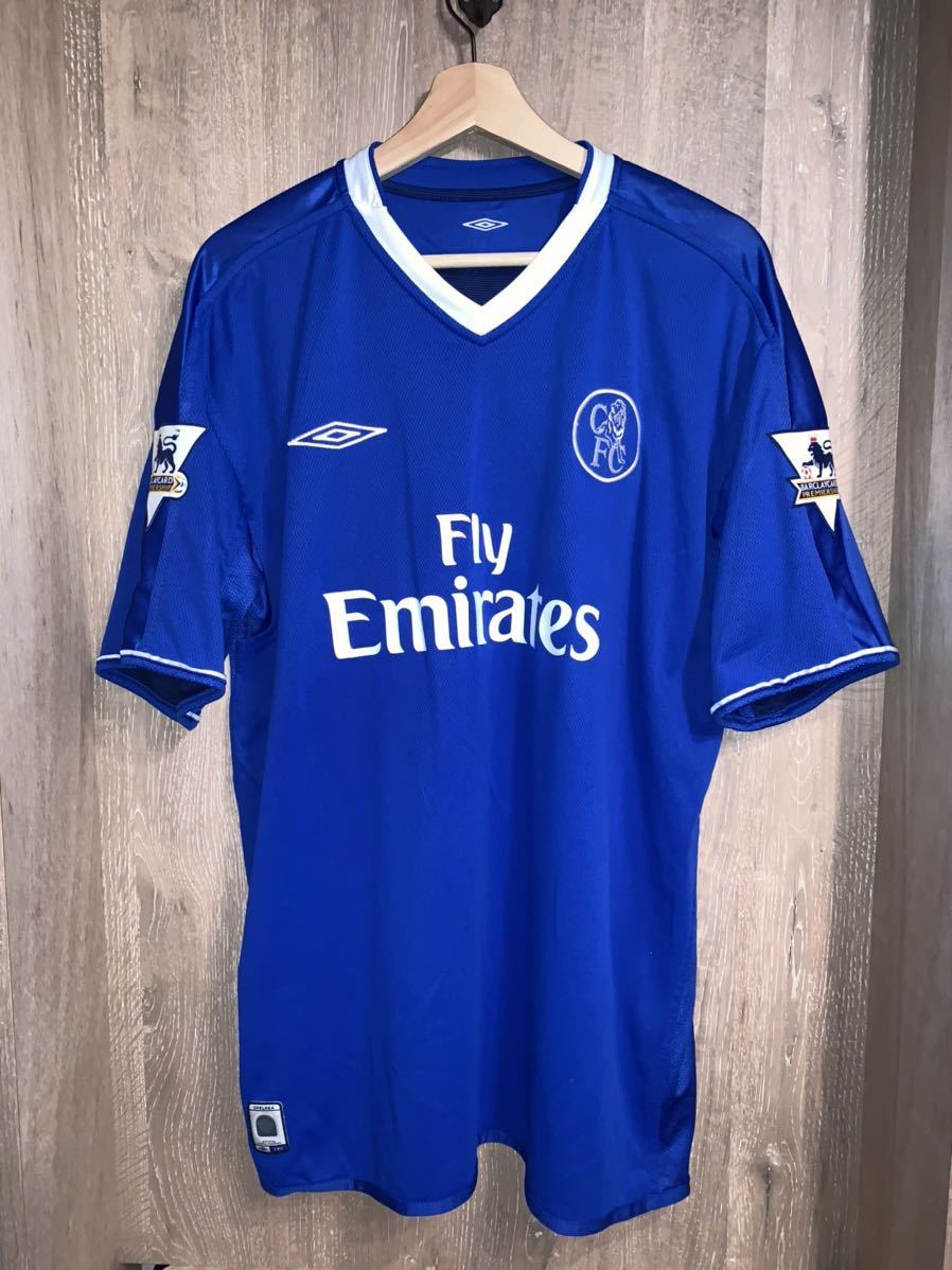 ドログバ 03-05 チェルシー ホーム ユニフォーム UMBRO No.15 ドログバ 03-05 チェルシー ホーム ユニフォーム UMBRO No.15
