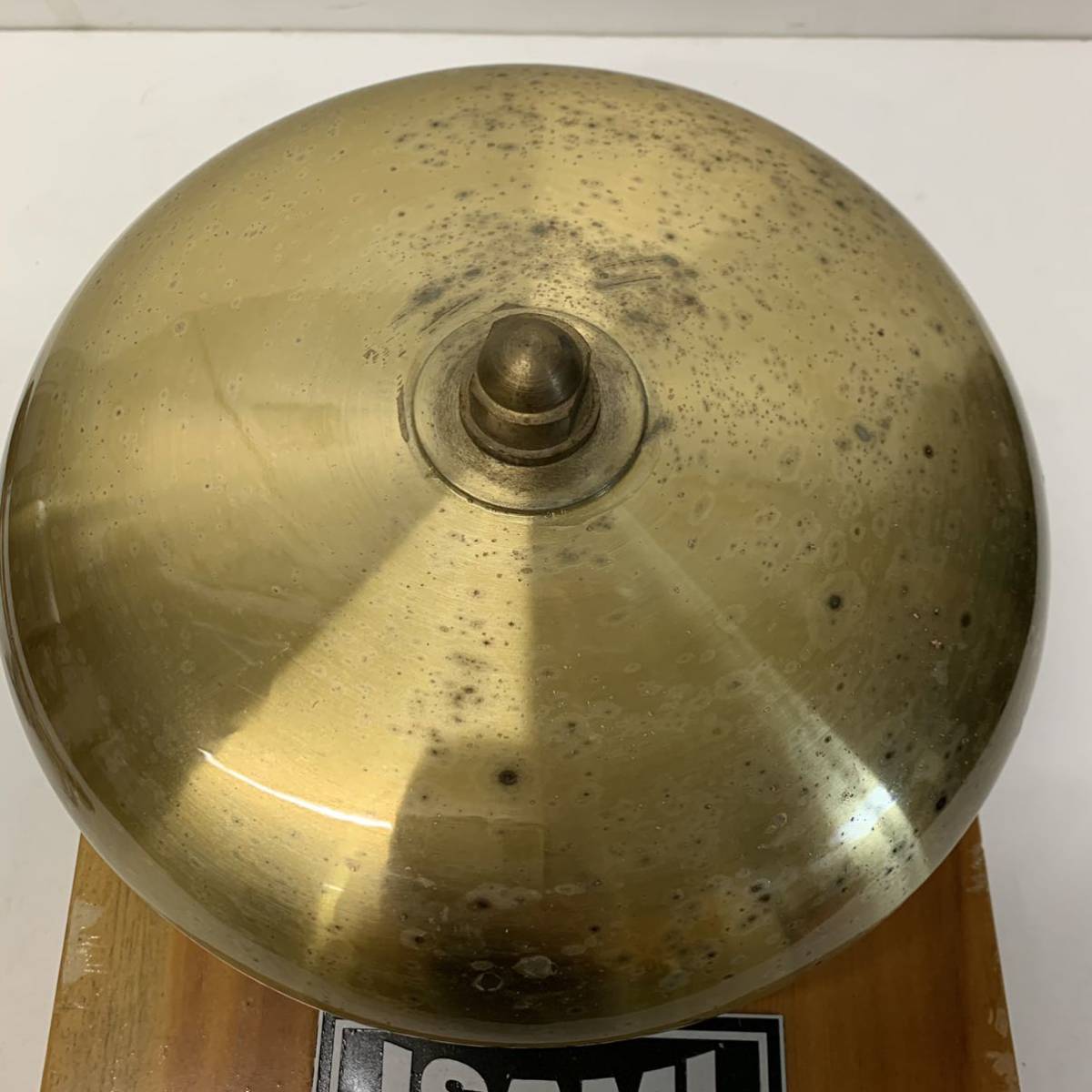 D347 プロレス ゴング ISAMI 木槌付き ボクシング 格闘技など使用 の