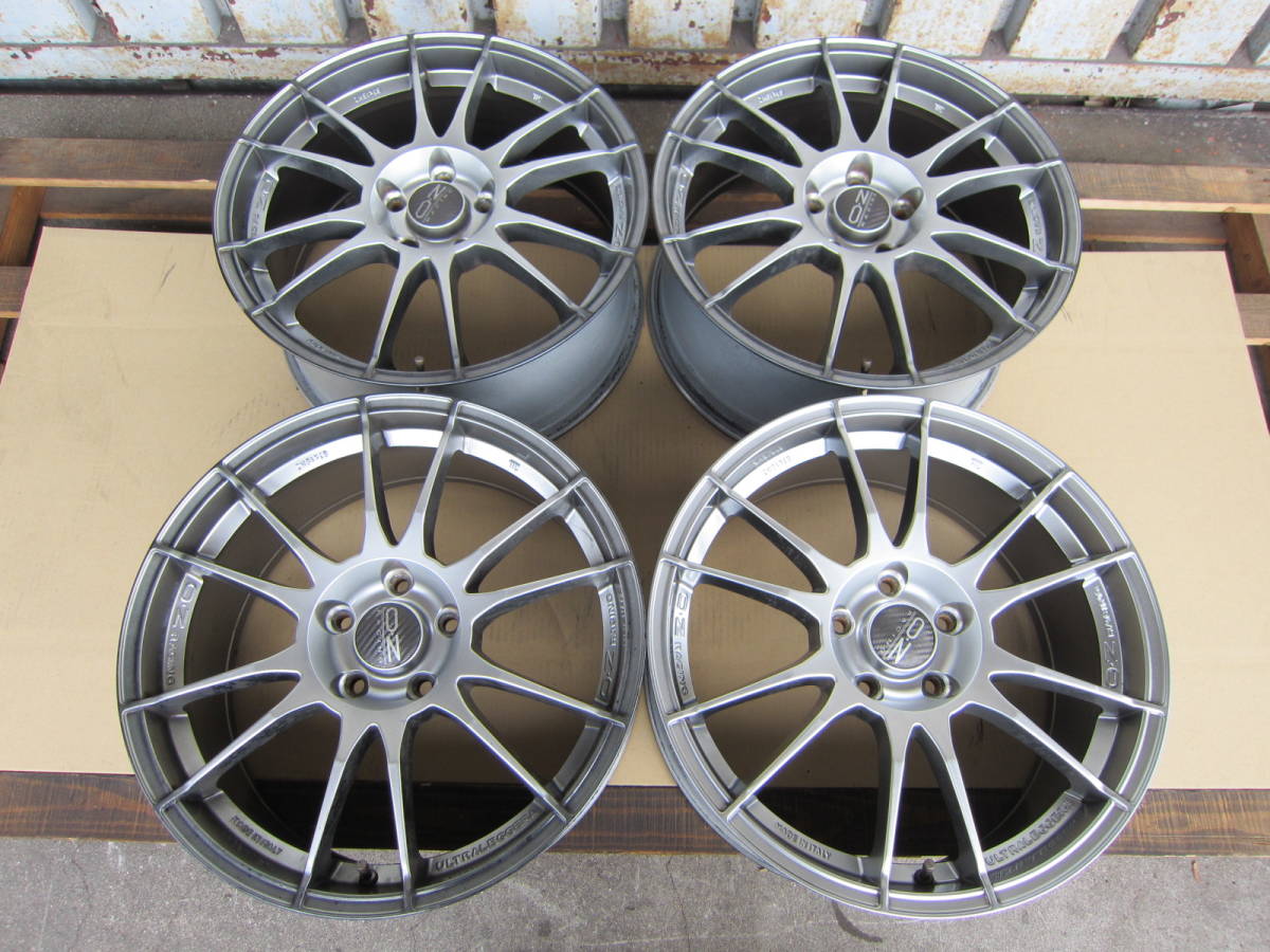 ☆OZ RACING ULTRALEGGERA 18インチ 8J ET45 PCD112 x 5H ハブリング