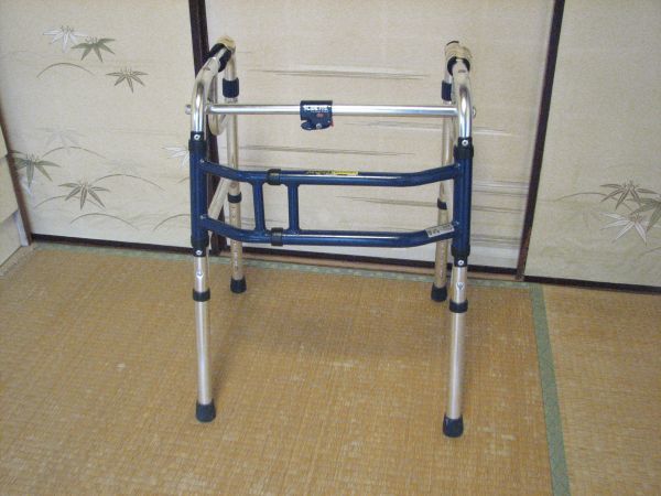 伸縮歩行器 SLIDE FIT Excellent Walk 優羽 キャスタータイプ