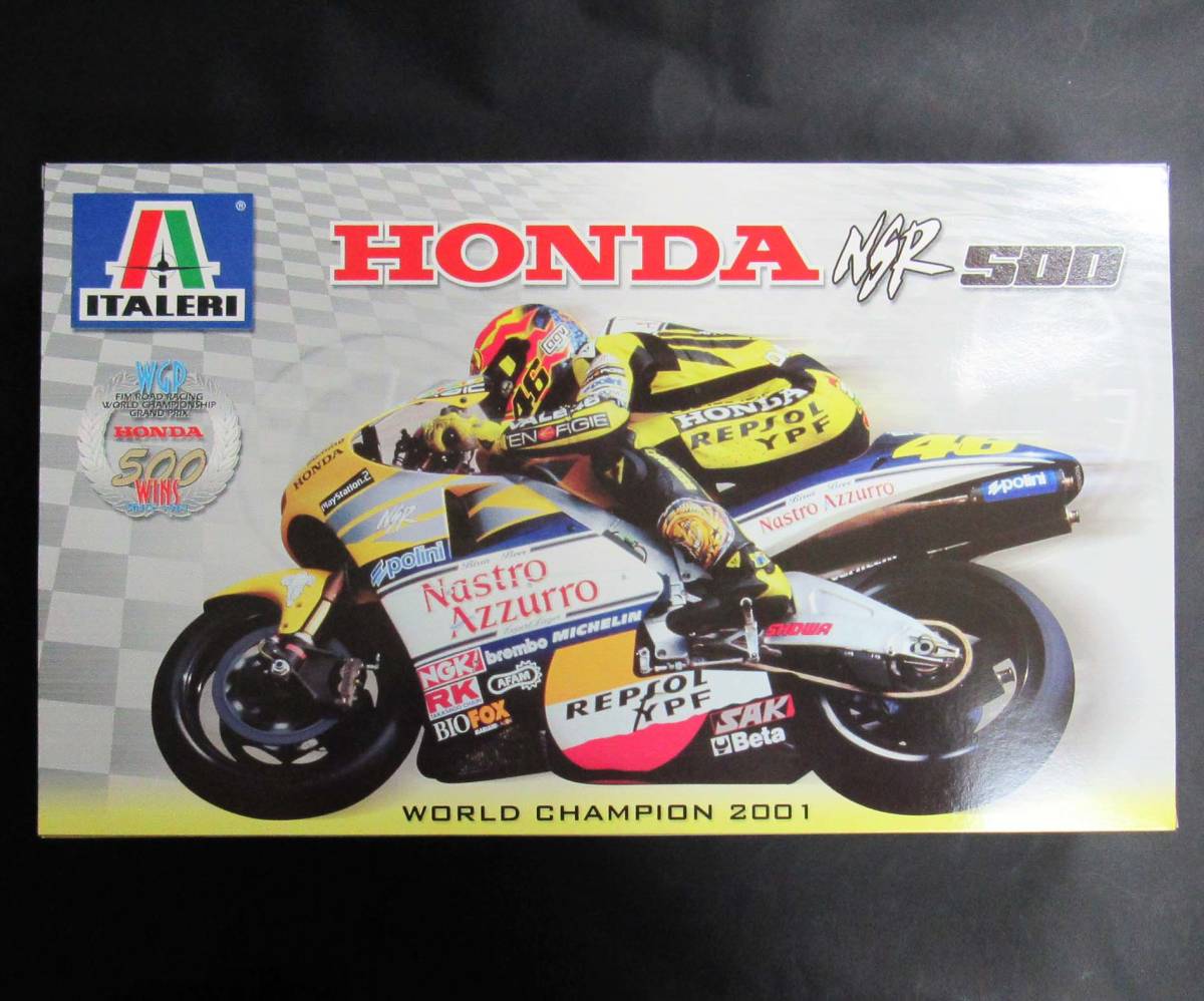 新品 ITALERI イタレリ 1 6 HONDA NSR 500 Nastro Azzurro 2001 バレンティーノ ロッシ プラモデル 未組み立ての落札情報詳細 - Yahoo オークション落札価格検索