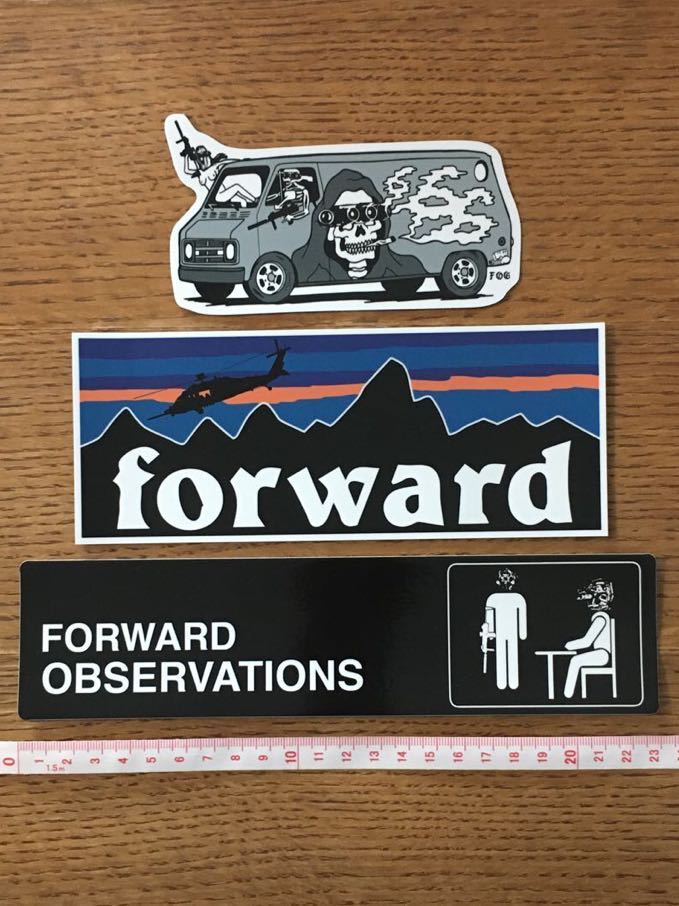 新品】Forward Observations Group ステッカー3種セット (FOG,Ferro