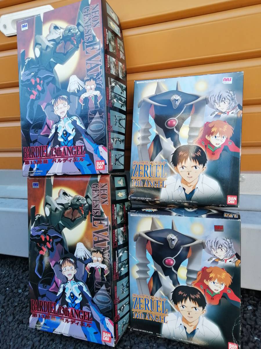 バンダイ エヴァンゲリオン 第13使徒バディエル 第14使徒ゼルエル 計4セット プラモデル の落札情報詳細 ヤフオク落札価格情報 オークフリー スマートフォン版