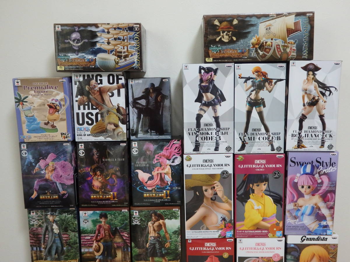未開封 30箱 箱なし16体 ワンピース フィギュア クレーンゲーム まとめ 造形王頂上決戦 Glitter Glamourspiece Master Stars Revival の落札情報詳細 ヤフオク落札価格情報 オークフリー スマートフォン版