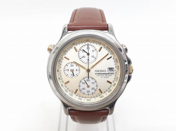 SEIKO セイコー 7T27-6A70 クロノグラフ クォーツ 腕時計 SEIKO セイコー クロノグラフ メンズ腕時計 7T27-6A70｜Yahoo