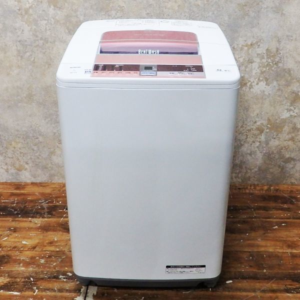 『3年保証』 全自動洗濯機、日立、HITACHI、7kg、BW-7TV - 洗濯機