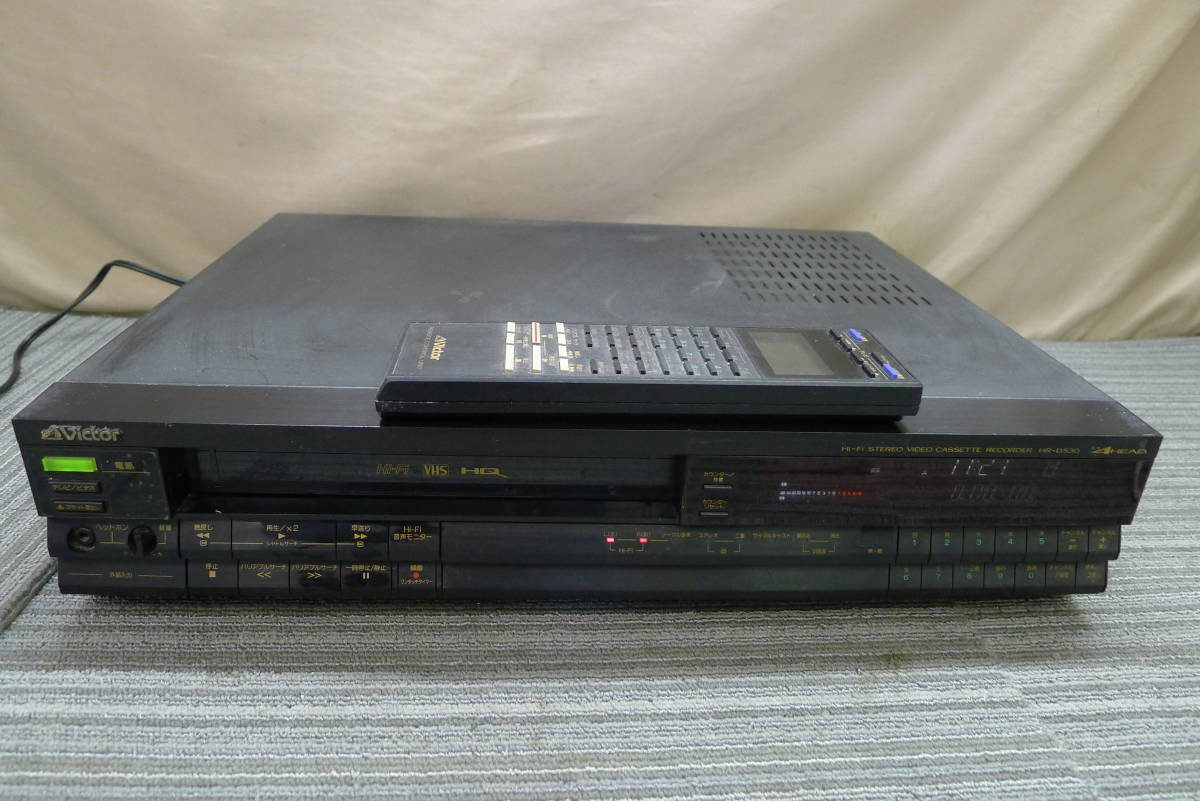 victor ビクター HR-D530 VHS 激レア ジャンク Yahoo!オークション -「hr-d530」(映像機器) の落札相場・落札価格