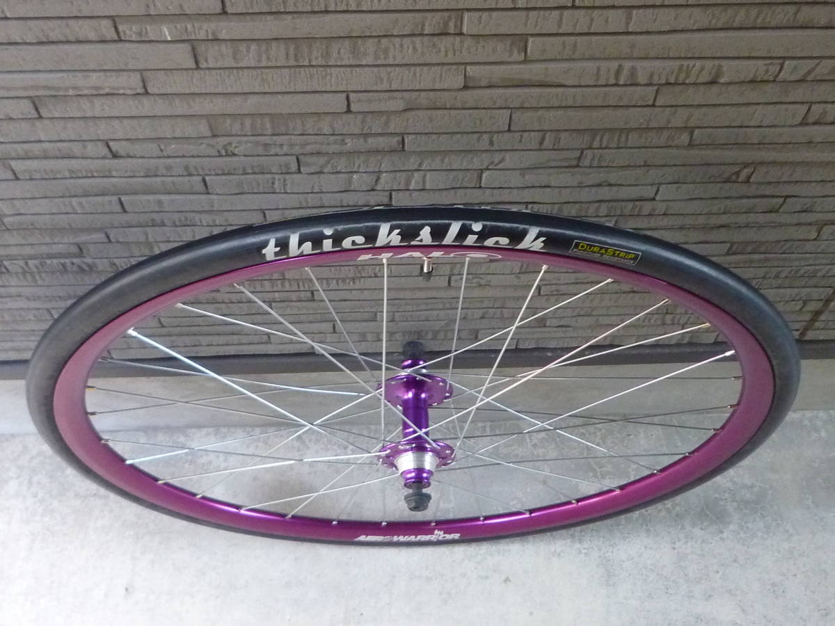 手組み ピスト シングル用 リアホイール120mm ディスクリム ピストバイク用 - 完組 - ホイール ｜ バイチャリ公式オンライン