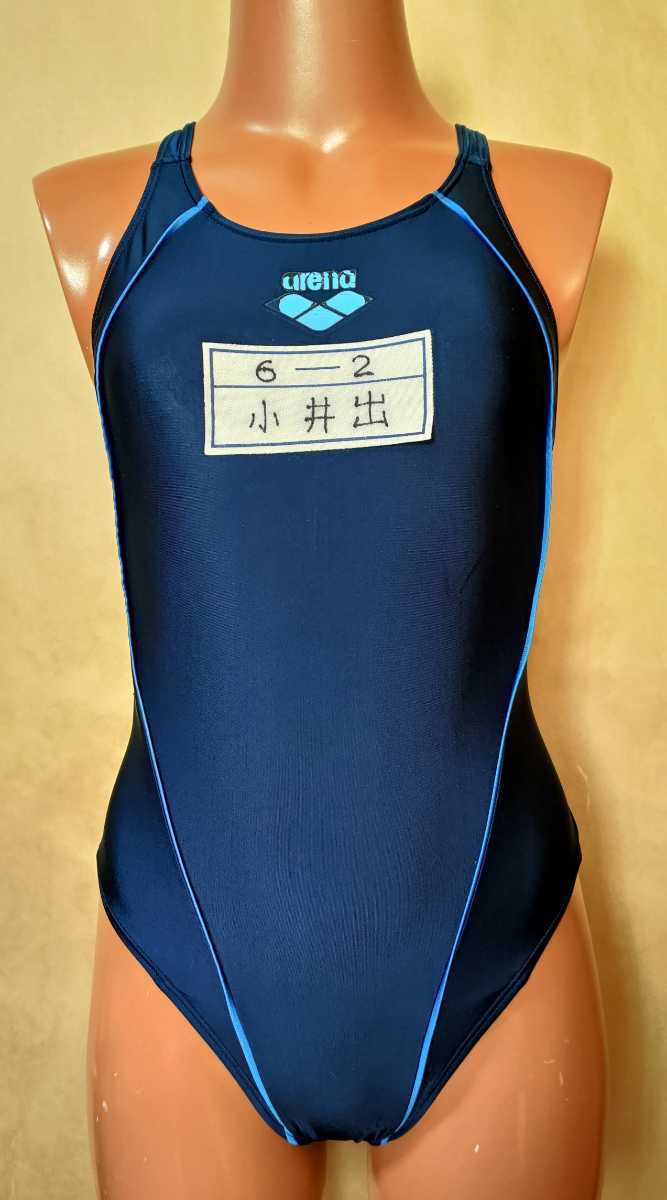 新品】0044 arena◇競泳水着・ネイビー・ワンピース水着・Sサイズ