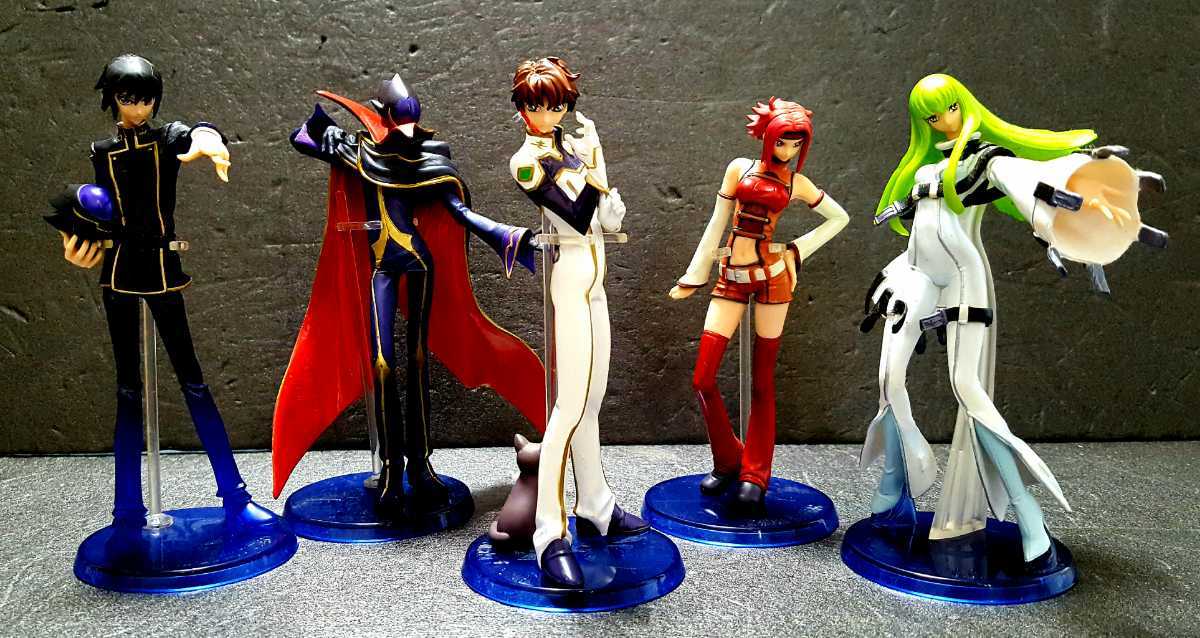 コードギアス 反逆のルルーシュR2 EX-PORTRAITS 全6種 希少 コード