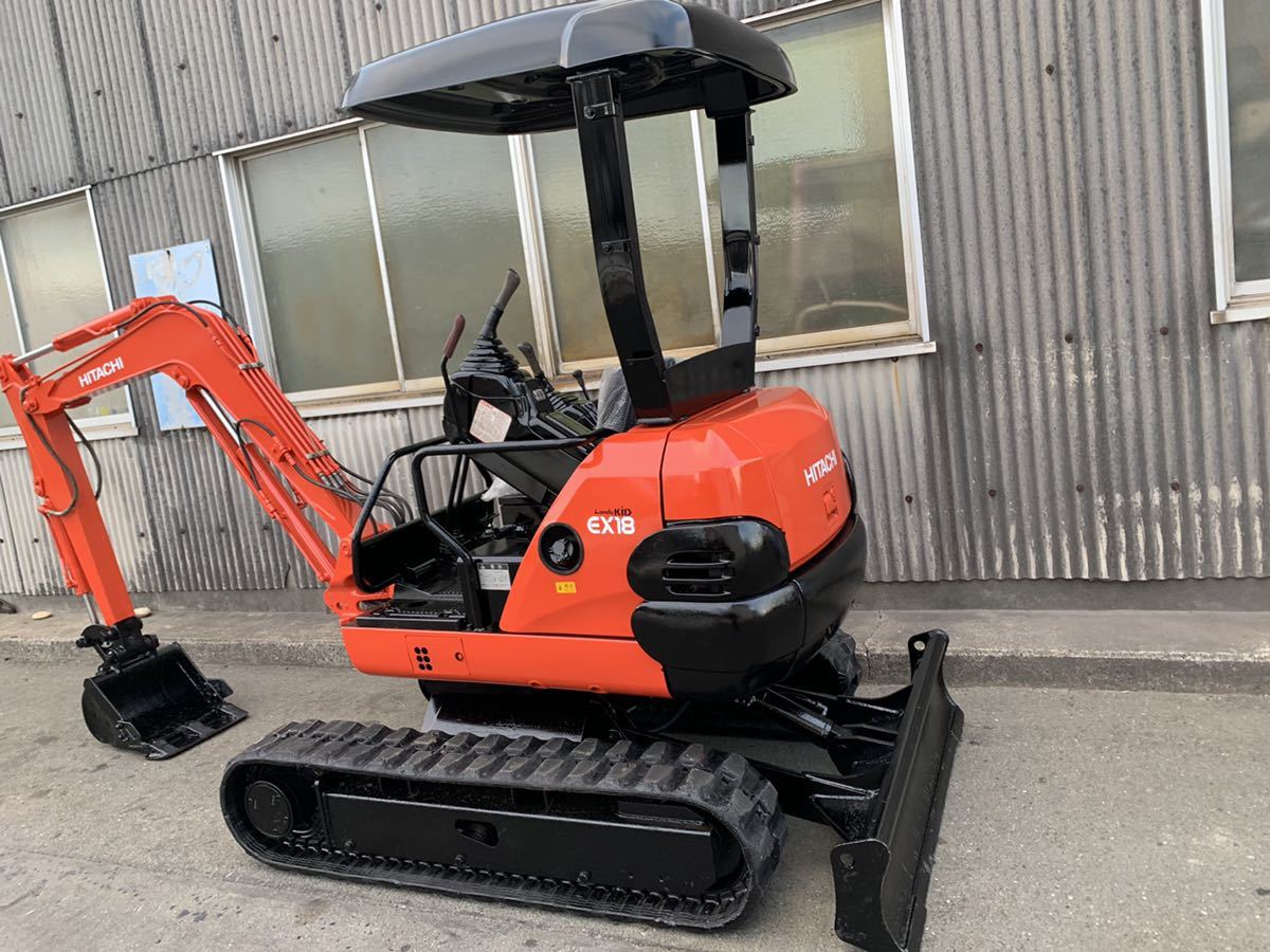 商談中※ 日立 油圧ショベル ユンボ EX18-2 北海道札幌より