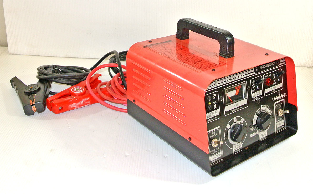 TOPGEAR BC-2500 バッテリーチャージャー TOPGEAR BC-2500 バッテリー