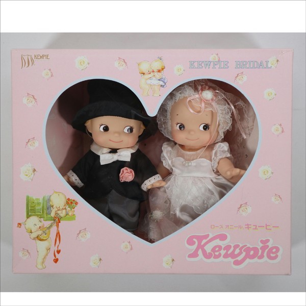 オニールキューピーウエディング ローズオニール キューピー ウェディングドール ブライダル KEWPIE