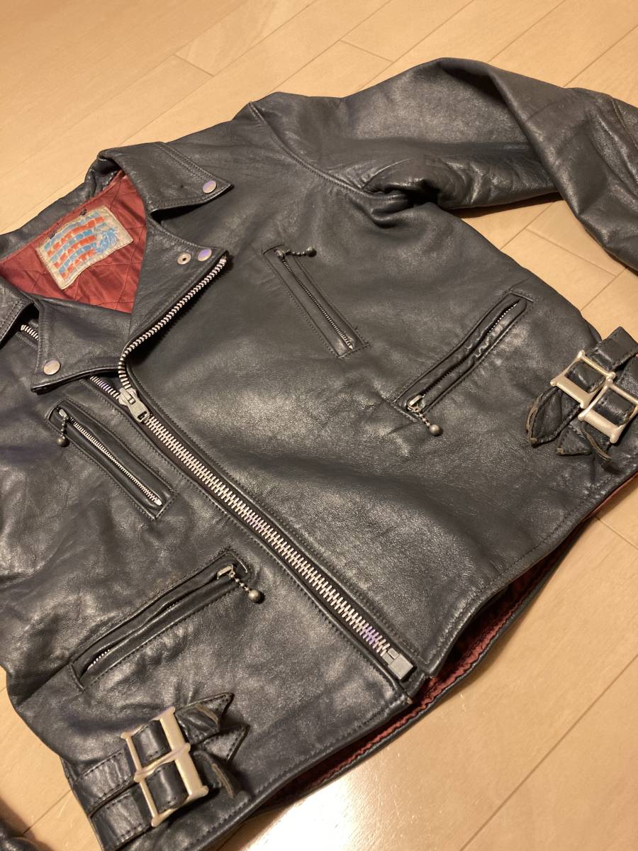 70s Speedman Leathers スピードマン ダークグリーン（スピードマン 