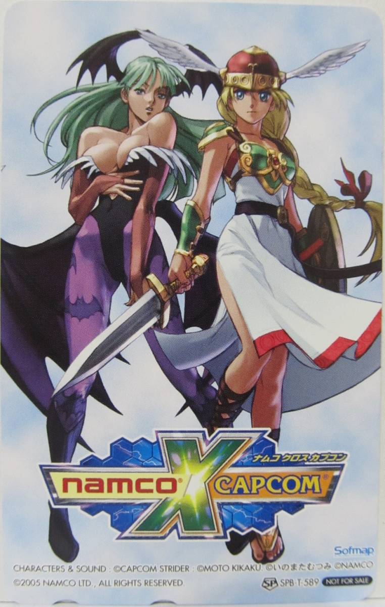 新品】NAMCO×CAPCOM テレカ ワルキューレの伝説 冒険 モリガン