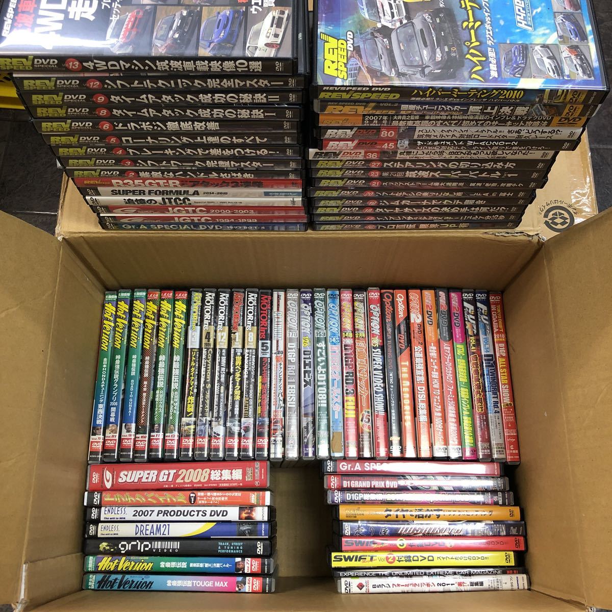 J ドリフト ドラテクdvd 大量74本セット オプション レブスピード ホットバージョン ベストモータリング他 の落札情報詳細 ヤフオク落札価格情報 オークフリー スマートフォン版