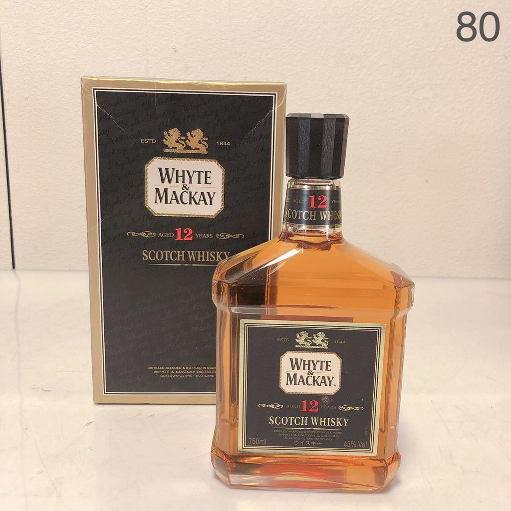 ホワイト＆マッカイ 21年 スコッチ WHYTE＆MACKAY 未開栓 30年