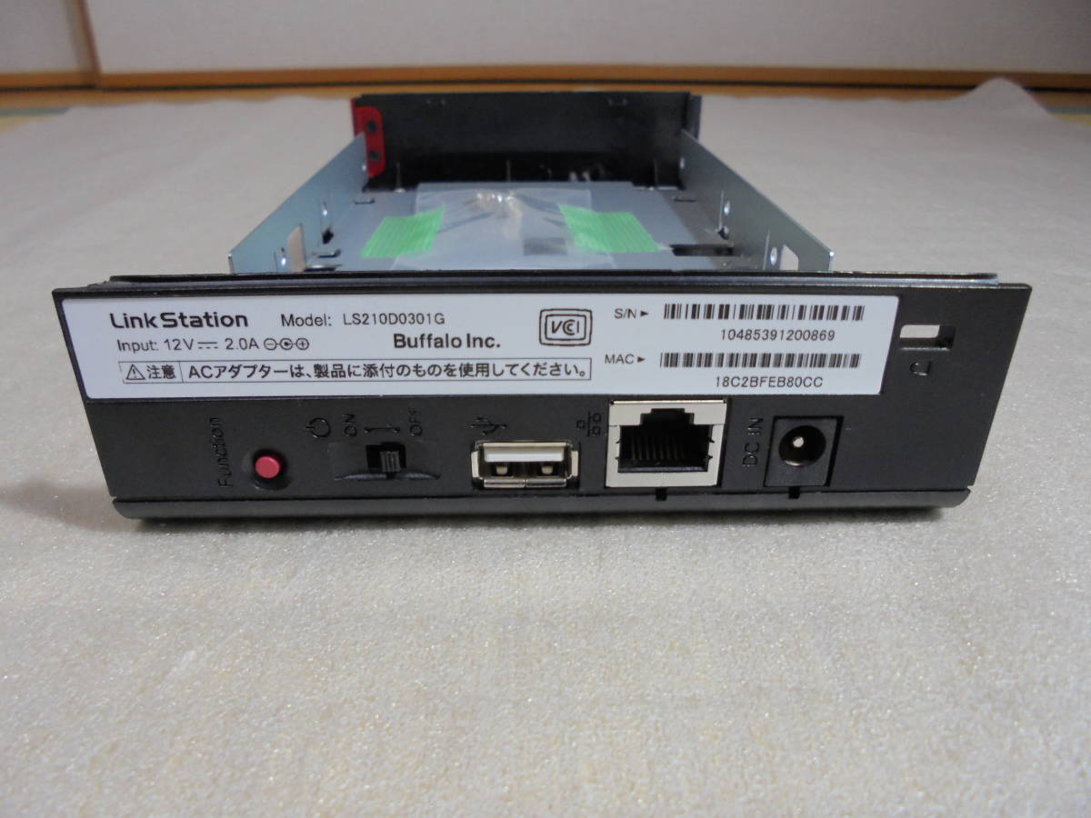 BUFFALO 3TB NAS LinkStation Link Station LS210D0301C ⁄ : HDD