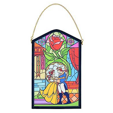 新品 ディズニーストア 美女と野獣 オブジェ 壁掛け ステンドグラス風 ショップディズニー 魔法のバラ の落札情報詳細 ヤフオク落札価格情報 オークフリー スマートフォン版