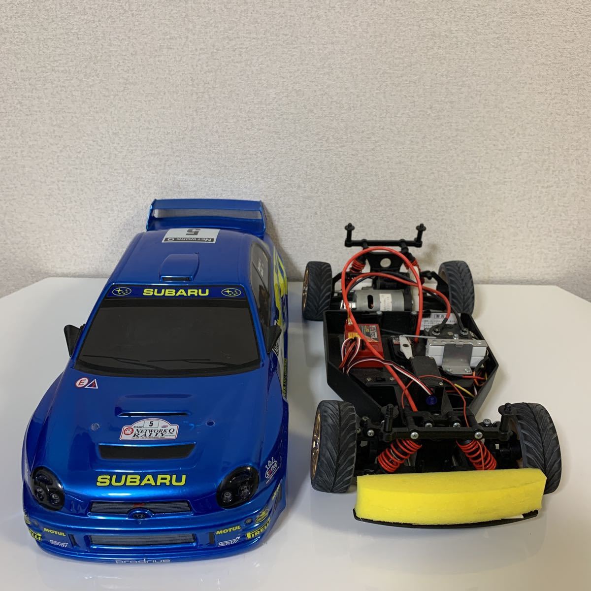 ◇ デアゴスティーニ SUBARU インプレッサ WRX ラジコン 1/10 WRC 2001