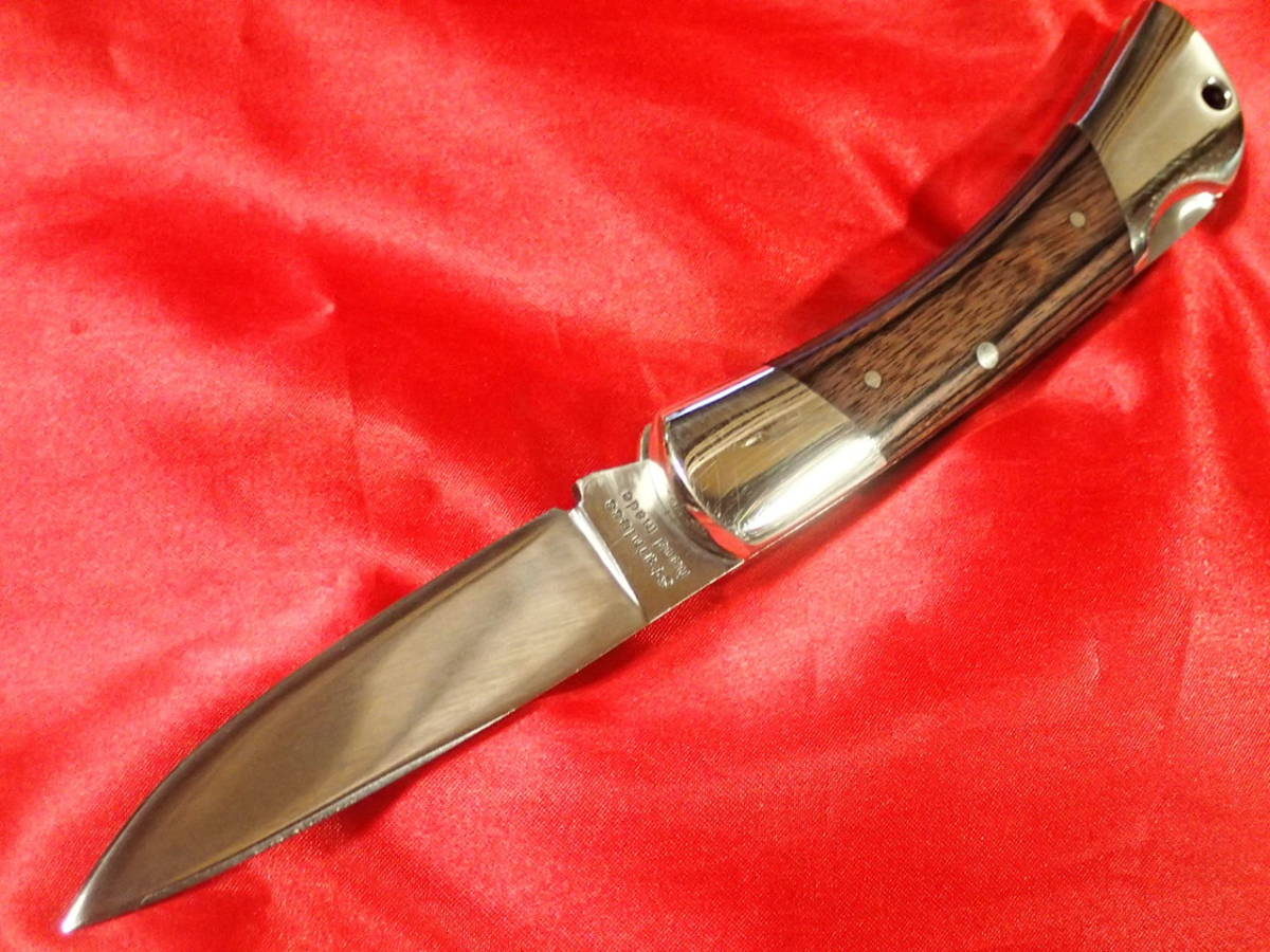 ナイフ　 小さい折り畳みナイフ　HIRO ATS-34 TSUGE 大きな箱入 ナイフショップ グローイング！□HIRO KNIVES【ヒロ ナイフ