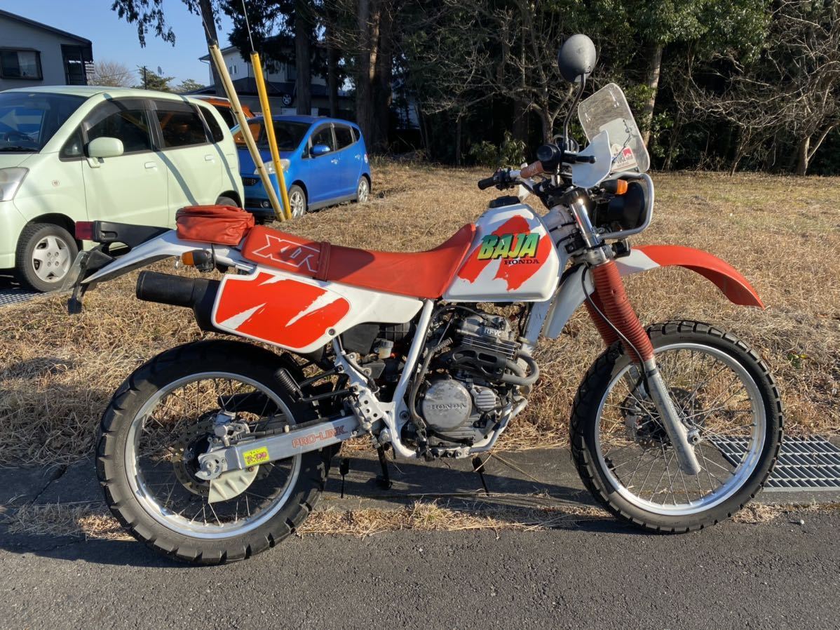実動中古車 Xlr250 Baja 走行km バハ Honda ホンダ オフロード バイク の落札情報詳細 ヤフオク落札価格情報 オークフリー スマートフォン版