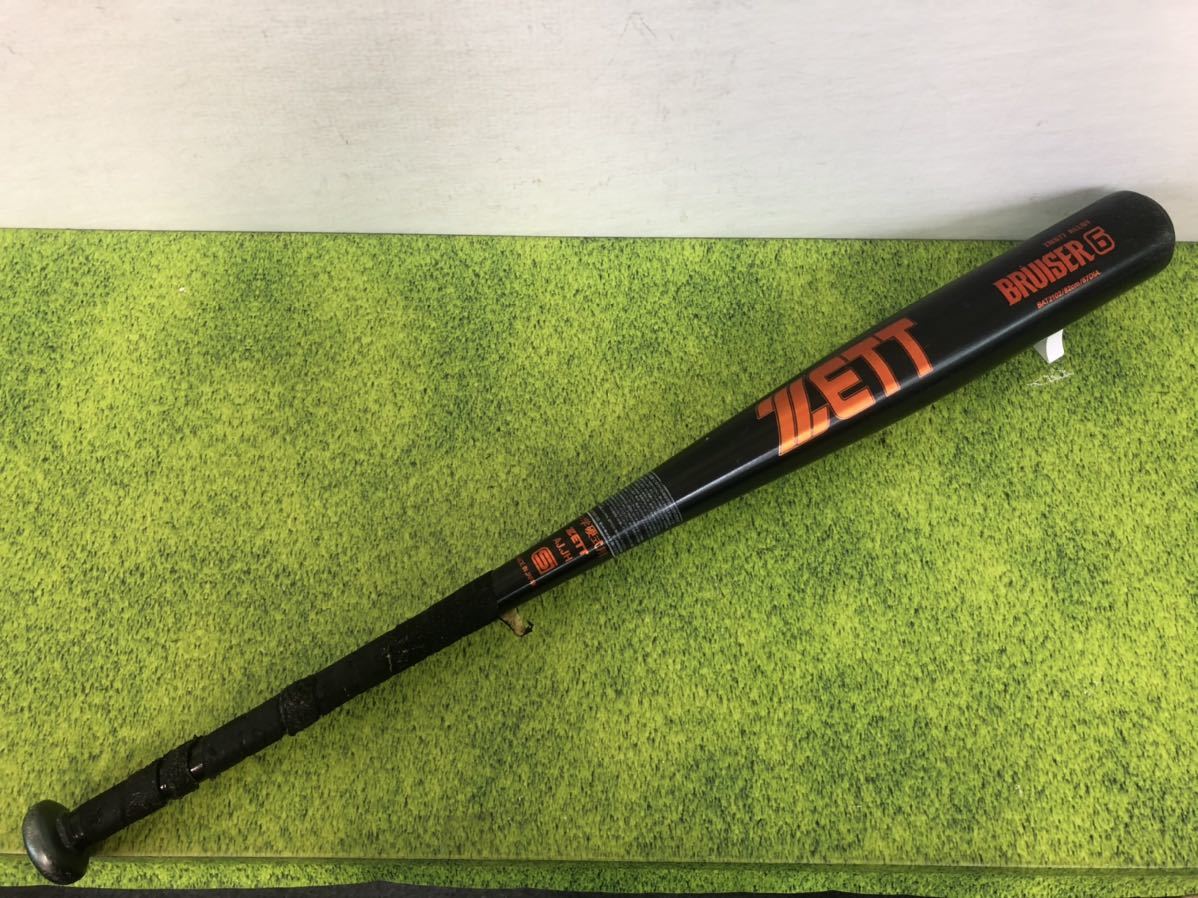 B-1334 ゼット ZETT ブルーザー BRUISER 6 中学生硬式 BAT2102 82cm